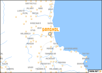 map of Danghol