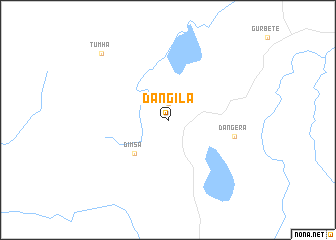 map of Dangila