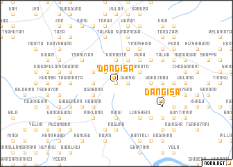 map of Dangisa