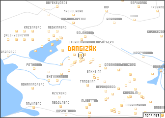 map of Dangīzak