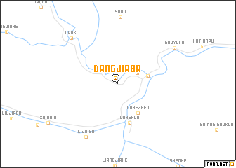 map of Dangjiaba