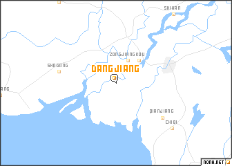 map of Dangjiang
