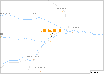 map of Dangjiawan