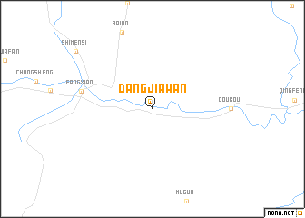 map of Dangjiawan
