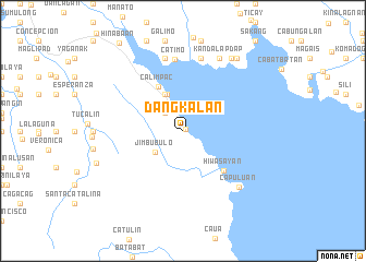 map of Dangkalan