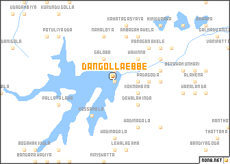 map of Dangolla Ebbe