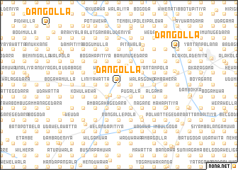 map of Dangolla