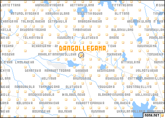 map of Dangollegama