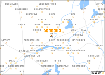 map of Dan Goma