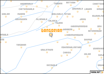 map of Dangoriān