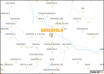 map of Dangorola