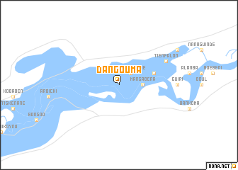 map of Dangouma