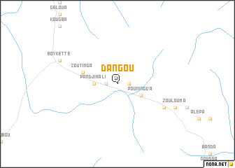 map of Dangou