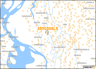 map of Dangowāla