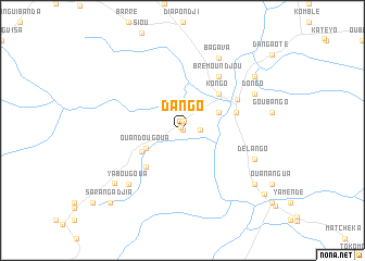 map of Dango