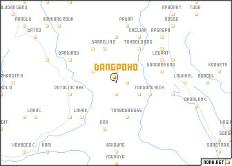 map of Dang Poho