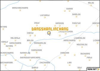 map of Dangshanlinchang