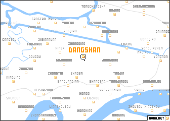 map of Dangshan