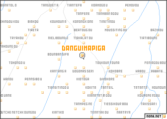 map of Danguimapiga