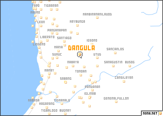 map of Dangula