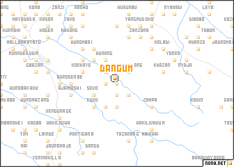 map of Dangum