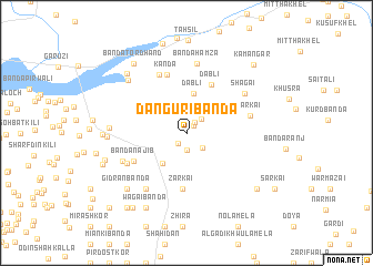 map of Danguri Bānda