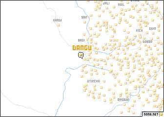 map of Dāngu