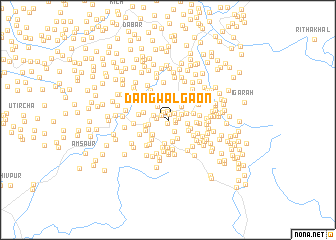 map of Dangwālgaon