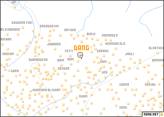 map of Dang