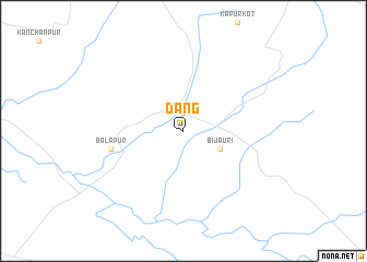 map of Dāng