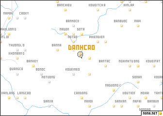 map of Danh Cao