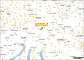 map of Daniāla