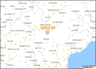 map of Danicop