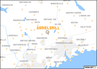 map of Daniels Mill