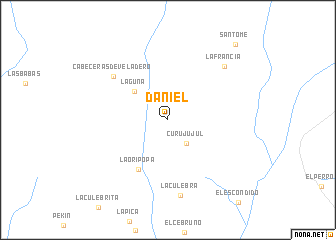 map of Daniel