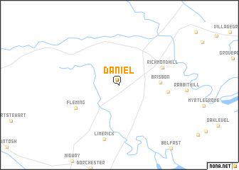 map of Daniel