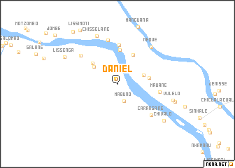 map of Daniel