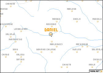 map of Daniel