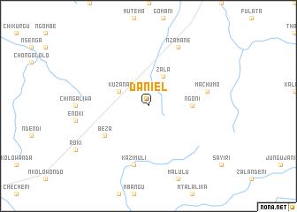 map of Daniel