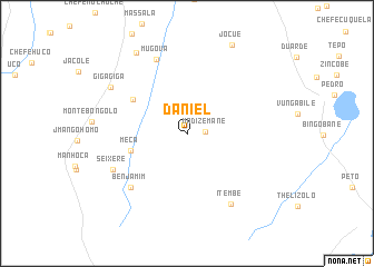 map of Daniel