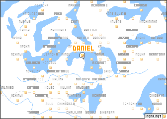 map of Daniel