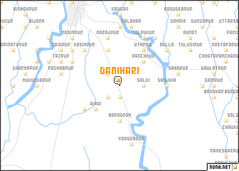 map of Dānihāri