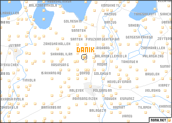 map of Danīk