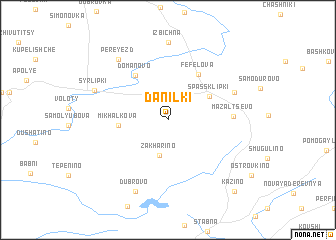 map of Danilki