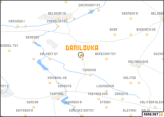 map of Danilovka