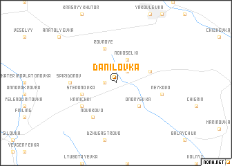 map of Danilovka