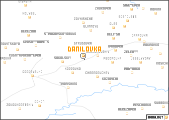 map of Danilovka