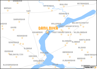 map of Danilovka