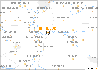 map of Danilovka