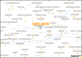 map of Danilovka